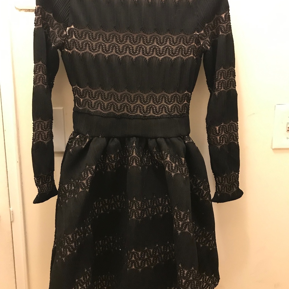 Maje Black Dress Size T1 NWT